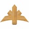 Ekena Millwork Davenport Rough Sawn Timber Gable Bracket, Western Red Cedar, 36"W x 23"H x 2"D x 6"F, 15/12 Pitch GBW036X23X0206DAV00RWR - alternate 1